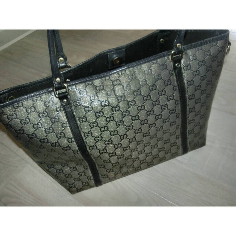 Gucci GG Imprime leather tote bag shoulder documents